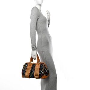 Louis Vuitton pre-owned Courtney MM monogram multicolor 2 way bag purse